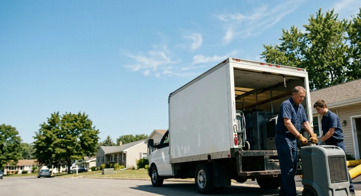 Water Damage Cleanup in Fultonham, OH near me
